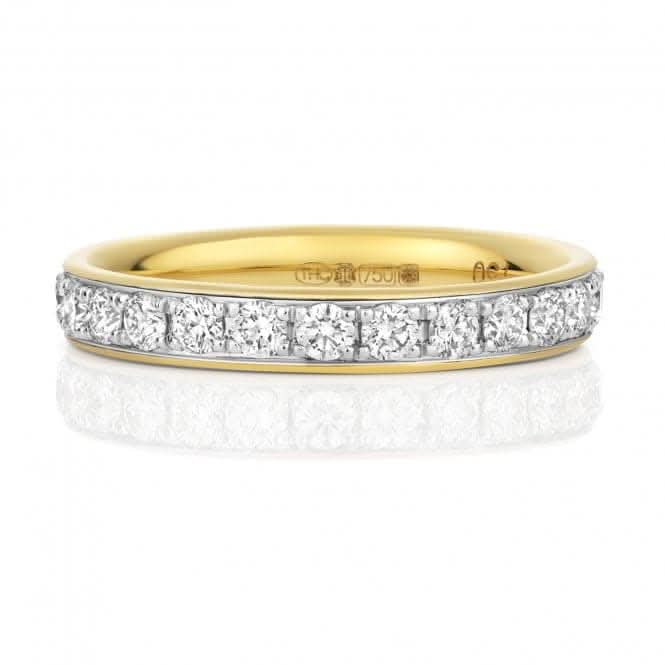 Wedding Band 18ct Gold Diamond Eternity Ring WQ239/I