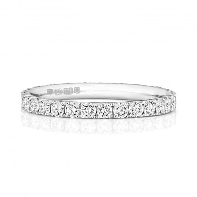 Wedding Band 18ct Gold Diamond Full Eternity Ring WQ254W