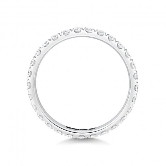 Wedding Band 18ct Gold Diamond Full Eternity Ring WQ254W
