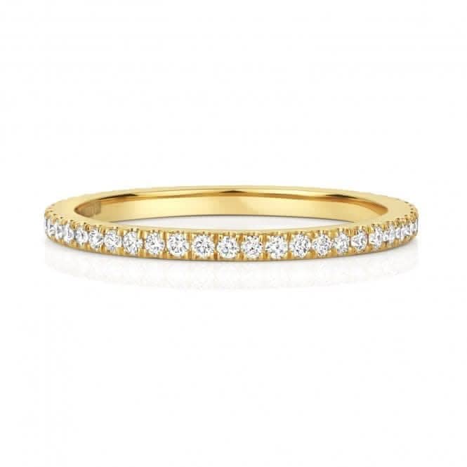 Wedding Band 18ct Gold Diamond Full Eternity Ring WQ277/I