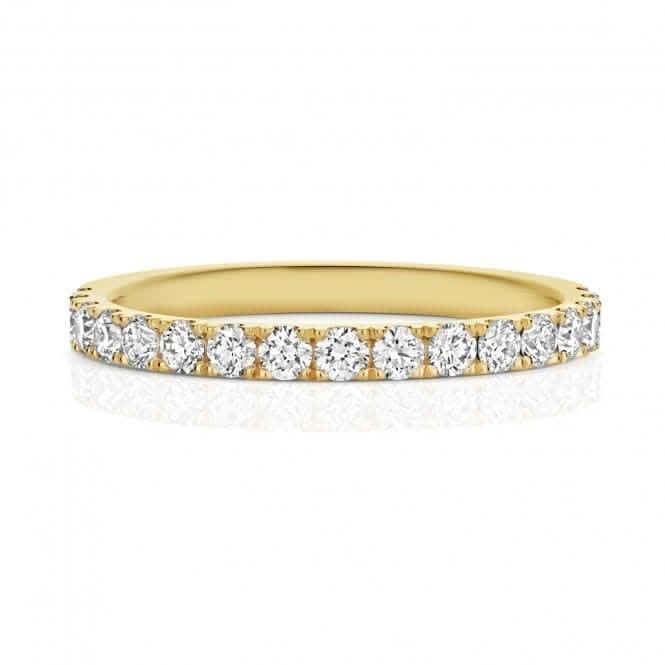 Wedding Band 18ct Gold Diamond Half Eternity Ring WQ253/I