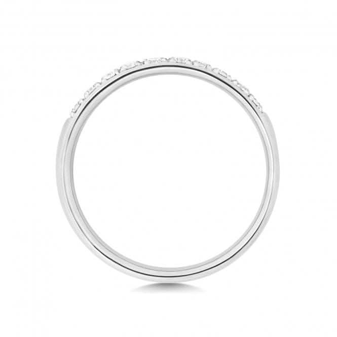 Wedding Band 18ct White Gold Diamond Eternity Ring WQ225W/I