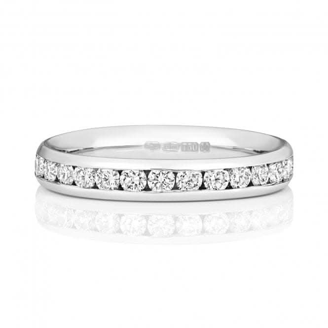 Wedding Band 18ct White Gold Diamond Eternity Ring WQ237W/I