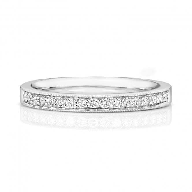 Wedding Band 18ct White Gold Diamond Eternity Ring WQ240W/I