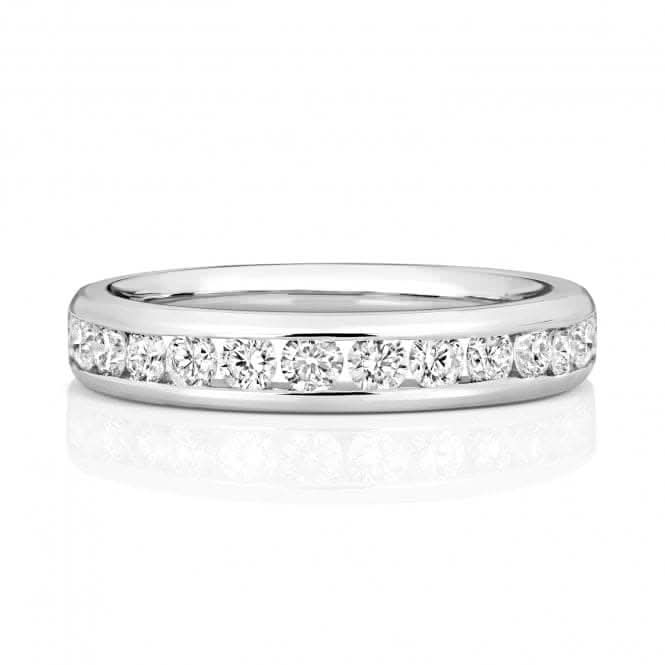 Wedding Band 18ct White Gold Diamond Eternity Ring WQ262W