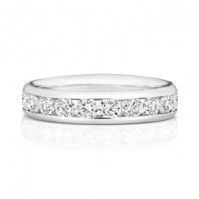 Wedding Band 18ct White Gold Diamond Eternity Ring WQ264W