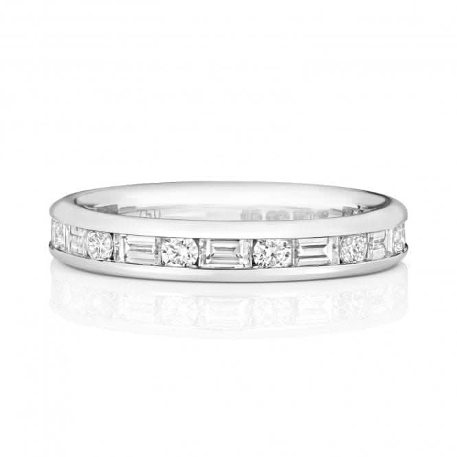 Wedding Band 18ct White Gold Diamond Eternity Ring WQ267W