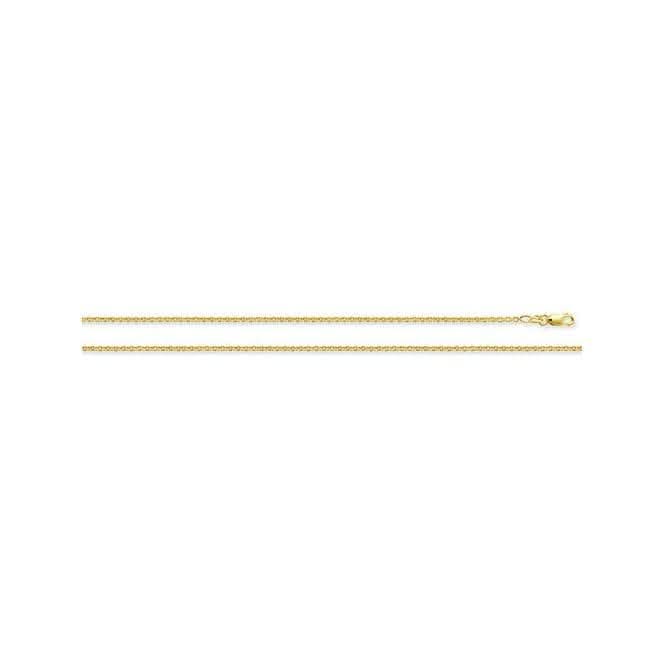 18K Yellow Gold Rollo Chain CQ485