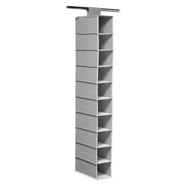 10 Section Hanging Shoe Organiser | Tavia