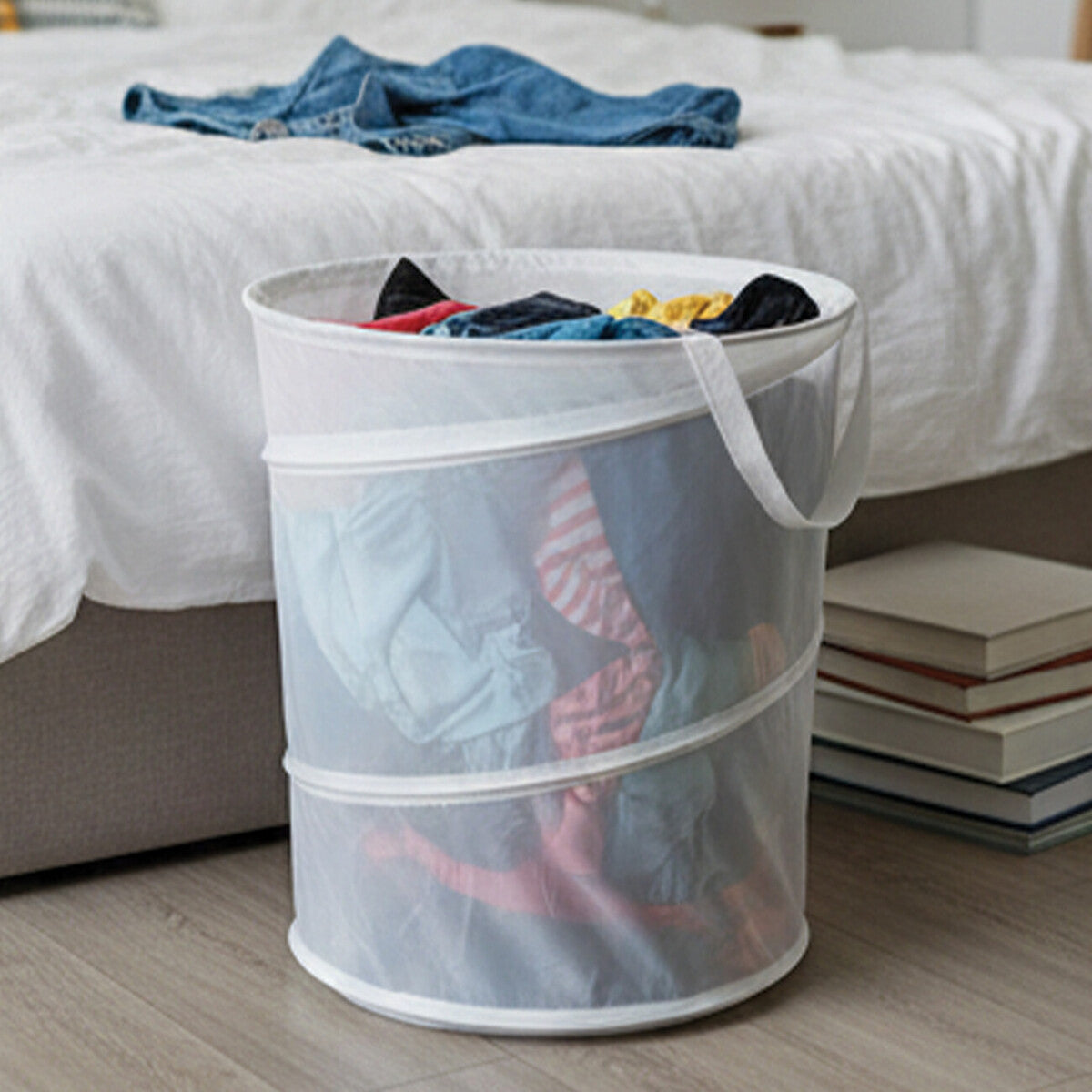 Green Loop Pop Up Storage Hamper