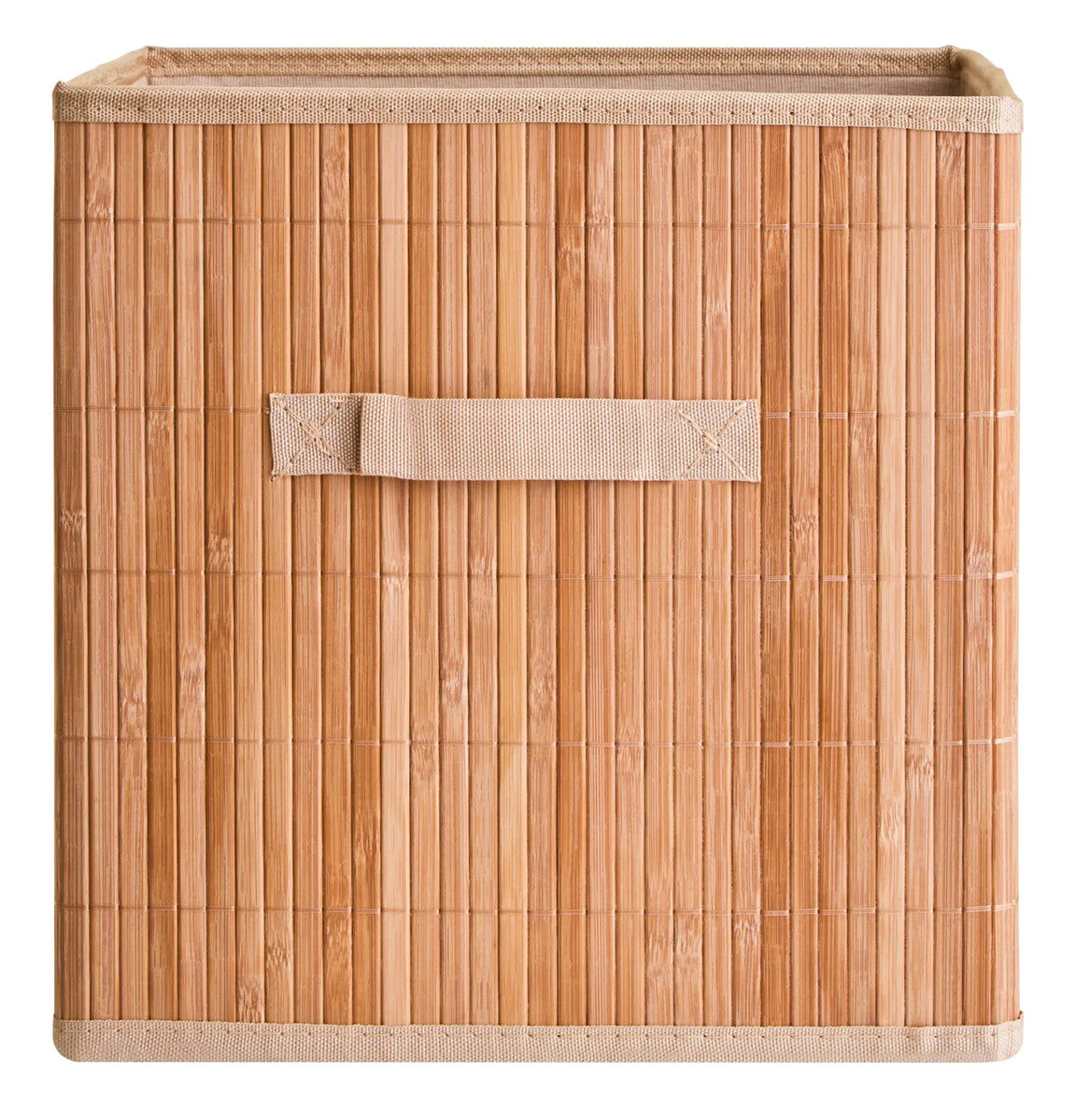 Natural Bamboo Storage Box with Handles | Kankyo