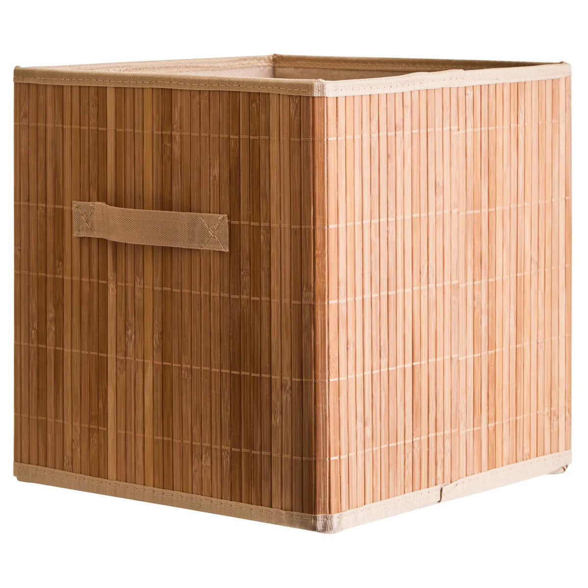 Natural Bamboo Storage Box with Handles | Kankyo