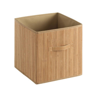 Natural Bamboo Storage Box with Handles | Kankyo