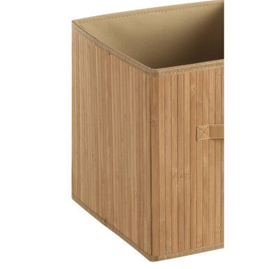 Natural Bamboo Storage Box with Handles | Kankyo