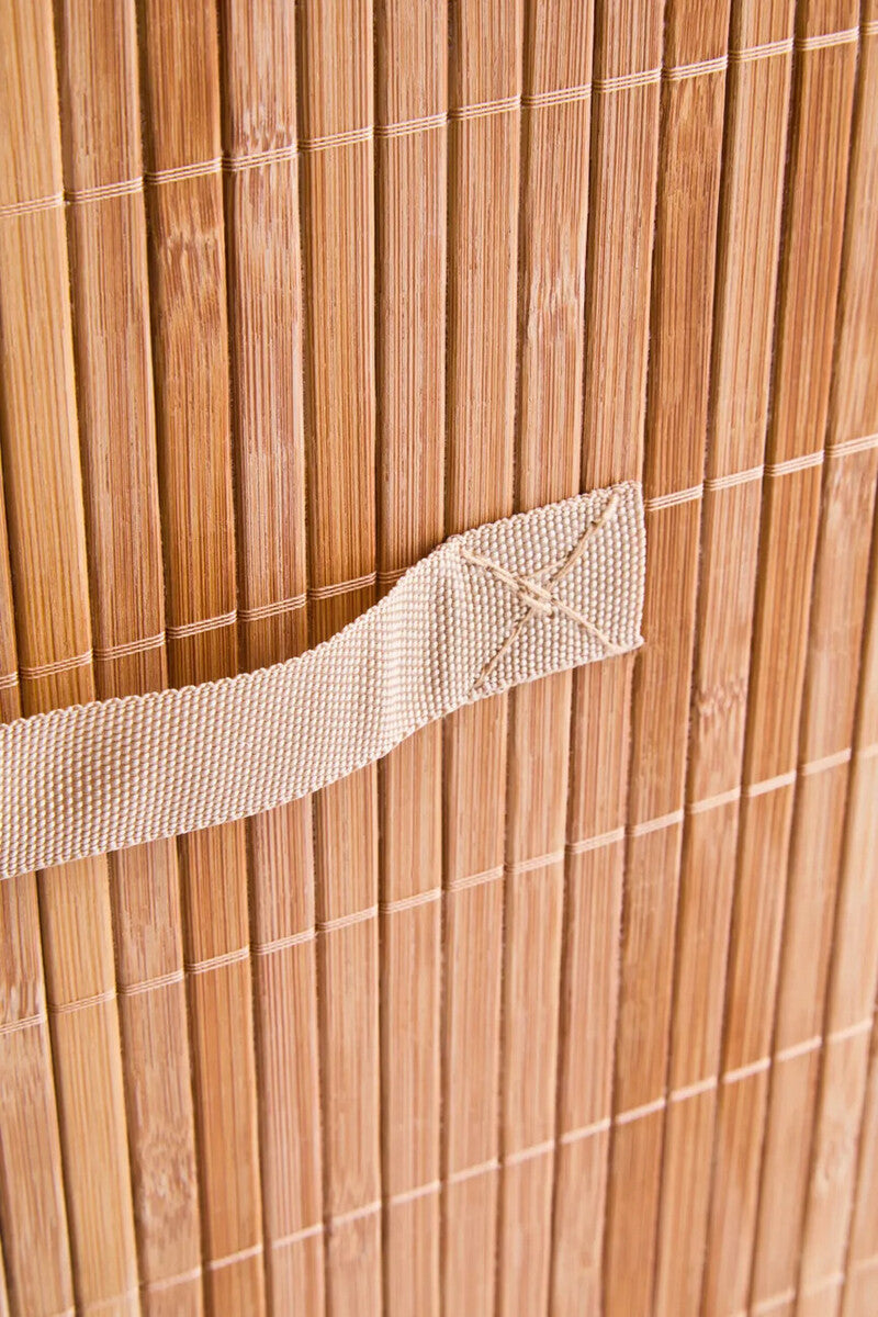Natural Bamboo Storage Box with Handles | Kankyo