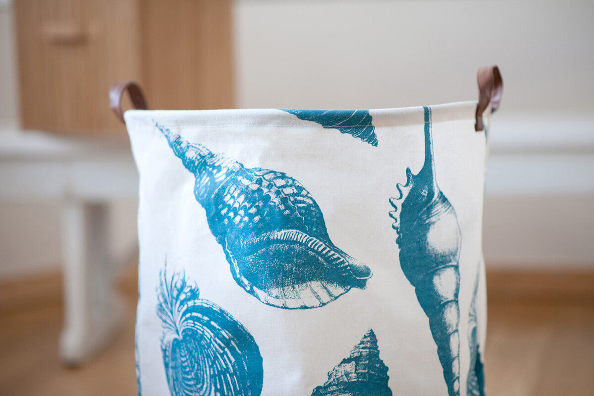 Blue and White Laundry Bag | Echo