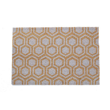 Filta Geo Hexagonal Coir Doormat
