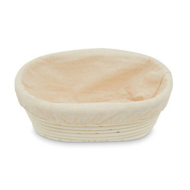 Smith Rattan Oblong Bread Proofing Basket