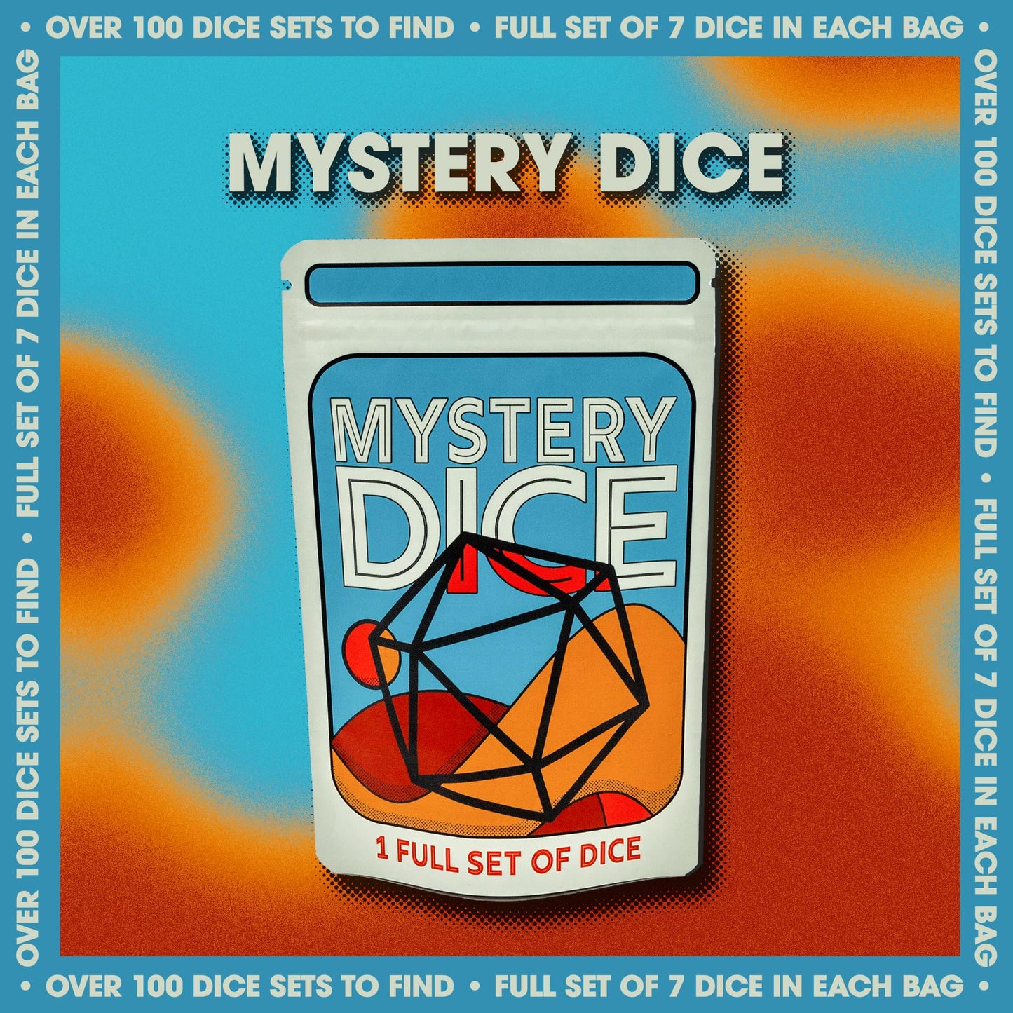 1985 Games Mystery Dice – 7 Polyhedral DND Dice Set for RPGs | Mystery Pack of 1