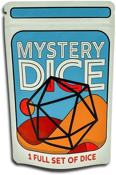 1985 Games Mystery Dice – 7 Polyhedral DND Dice Set for RPGs | Mystery Pack of 1