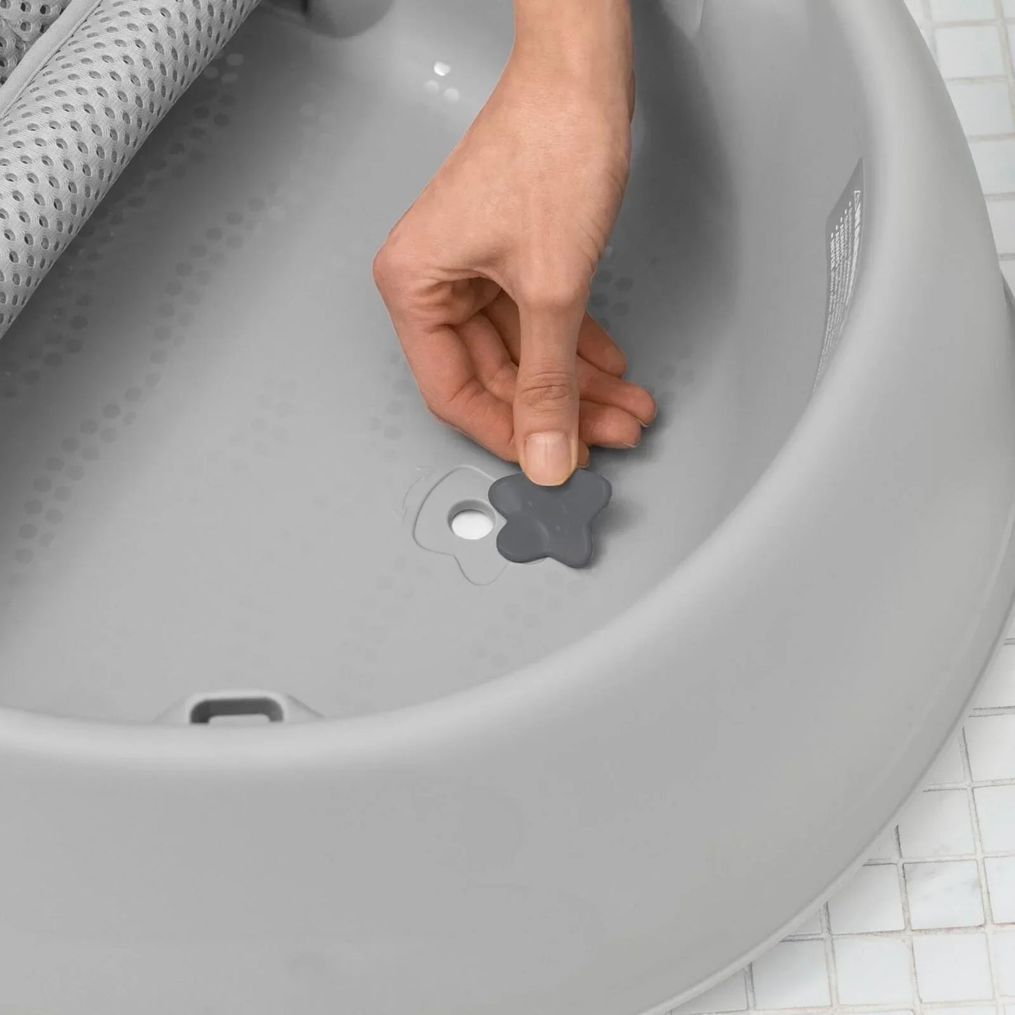 Skip Hop Moby Smart Sling 3-Stage Baby Bath Tub - Grey