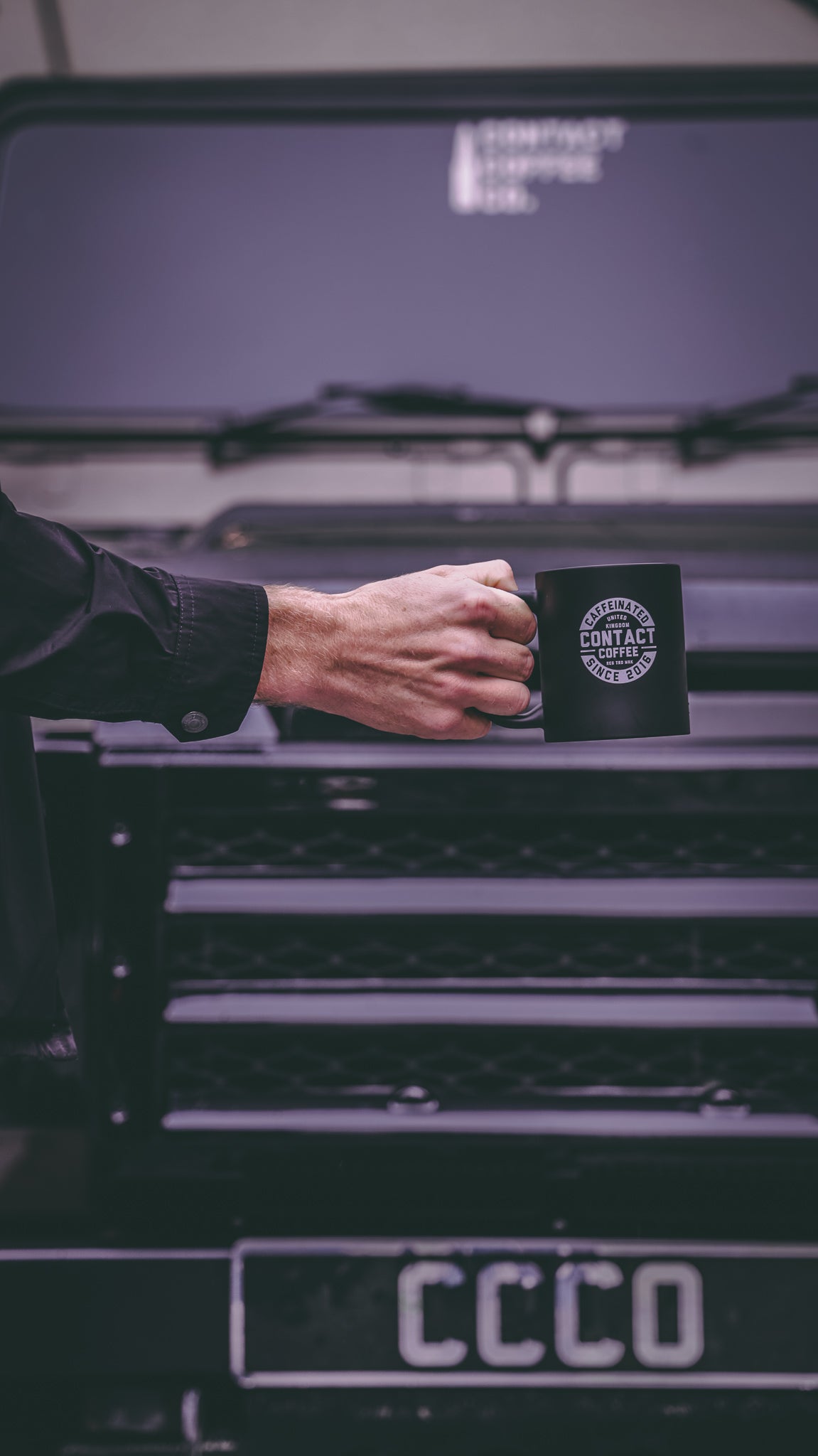 Contact Coffee Co Mug | Bravo