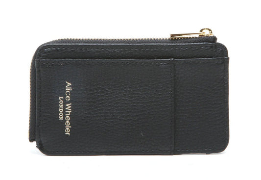 Alice Wheeler Bath Coin Purse – Luxury Vegan Leather Small Purse with Bee Charm