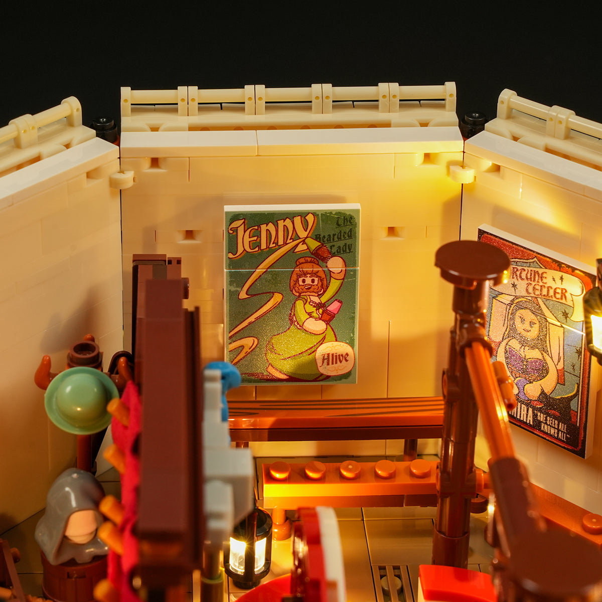 LUMIBRICKS - FUNWHOLE Western Travelling Circus L9079