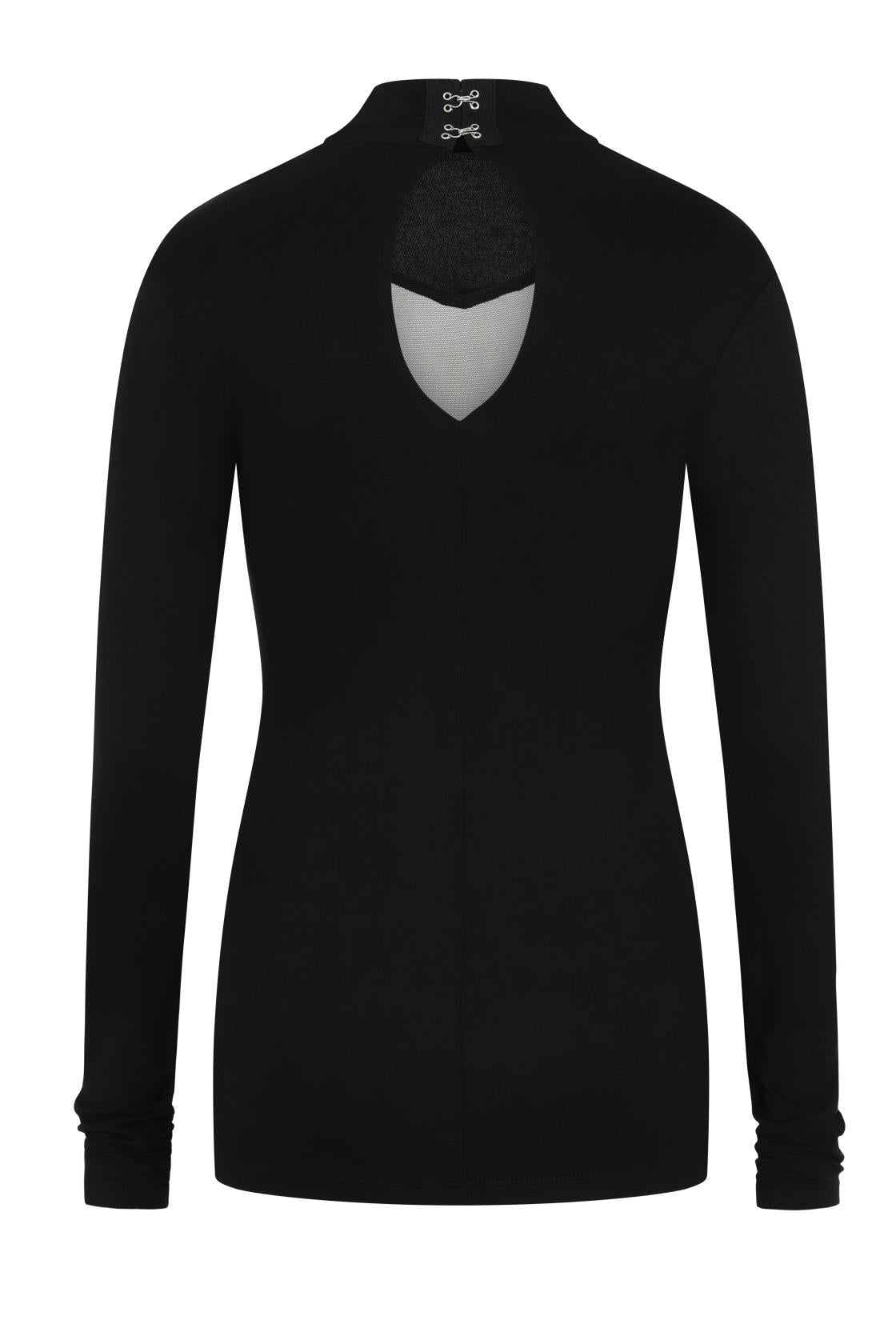 Necessary Evil Cybele Bat Panel Long Sleeve Top - Size 10 Left Only!
