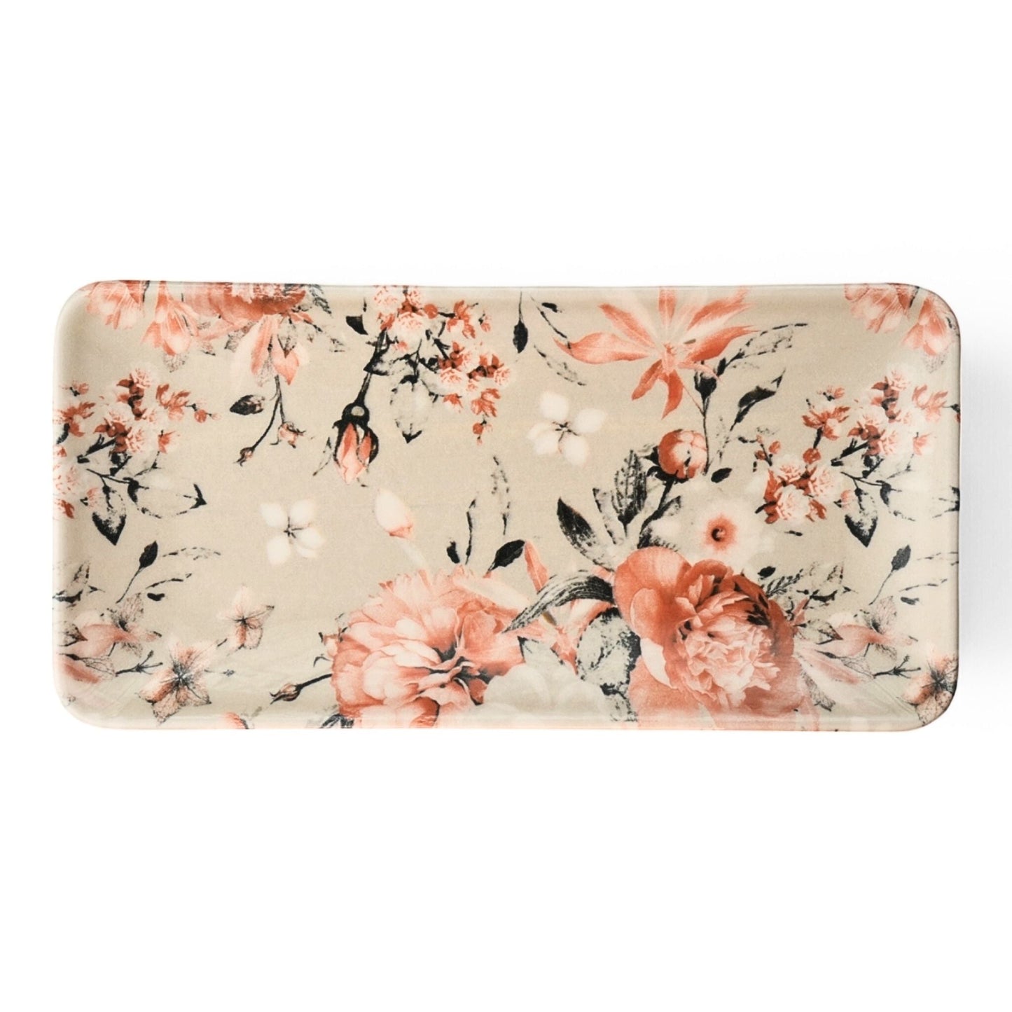 Porcelain Serving Plate - Rochelle Series, Blossom - 30x15cm