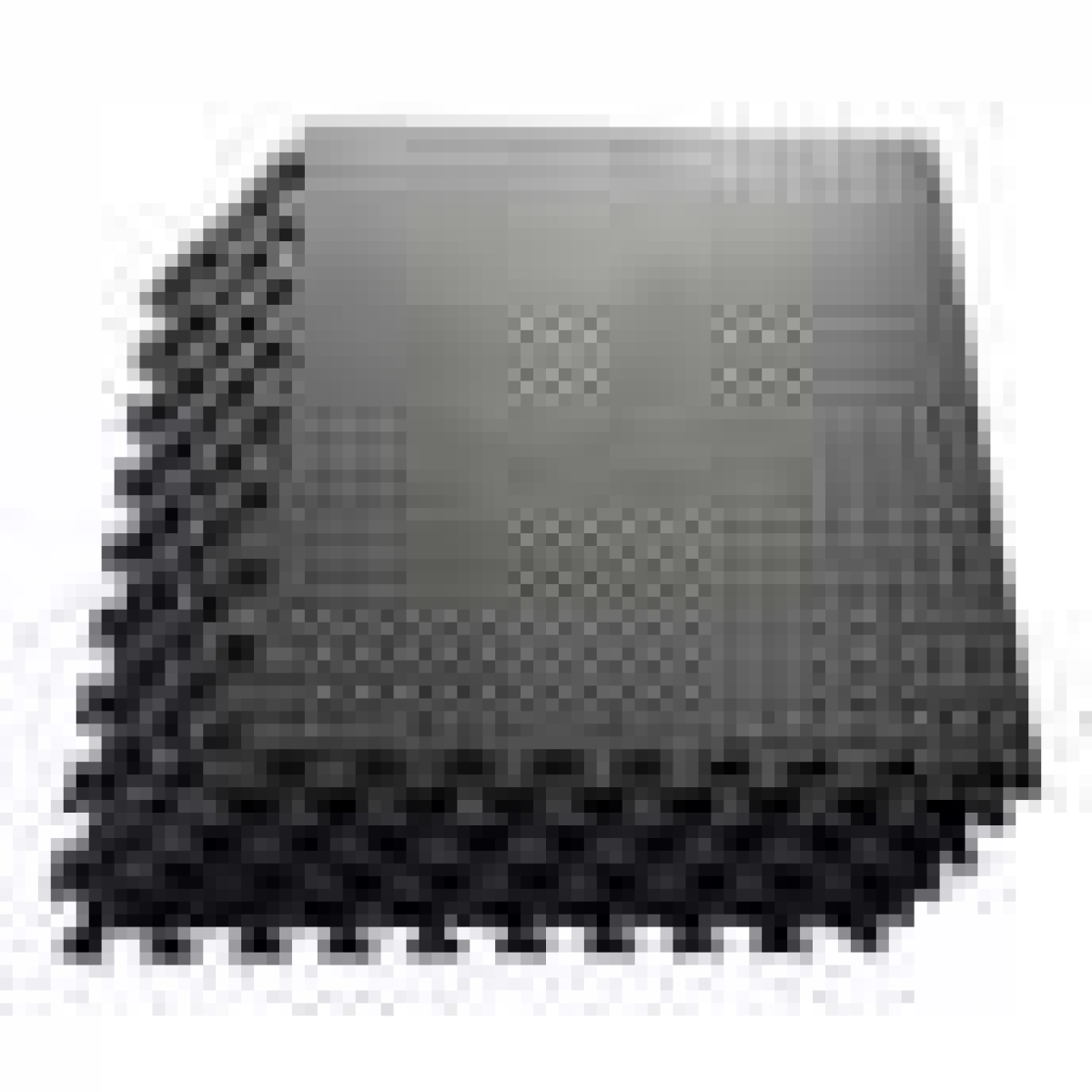 6 Packs LEAF Pattern Foam Mat 60X60- BLACK