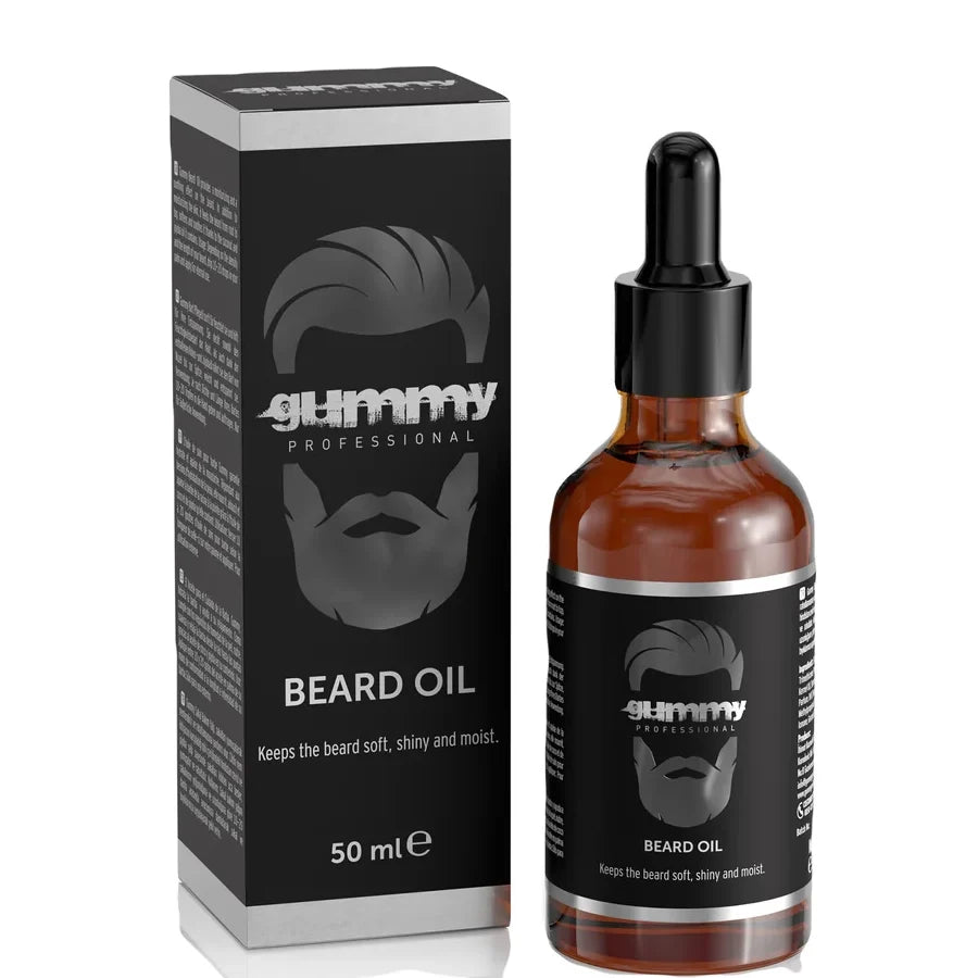 Gummy Professional Beard Oil Conditions & Softens for Men's Grooming 50 ml/1.69 oz