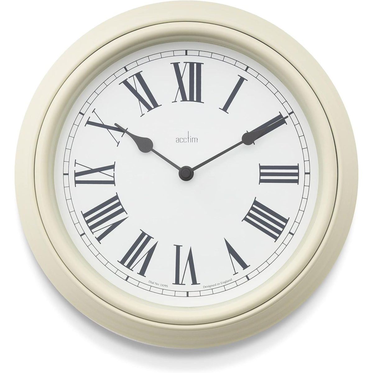 Acctim Devonshire Traditional 28cm Quartz Cream Wall Clock 22715