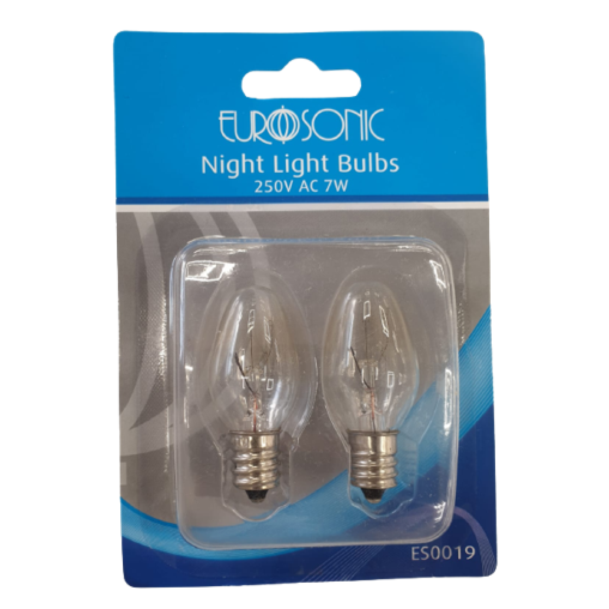 Eurosonic E12 7w 2pk Nightlight Bulbs ES0019