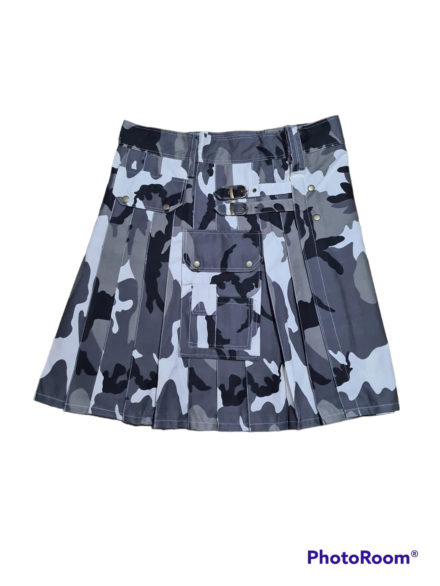 Men Urban Camouflage Tactical Army Utility Kilt