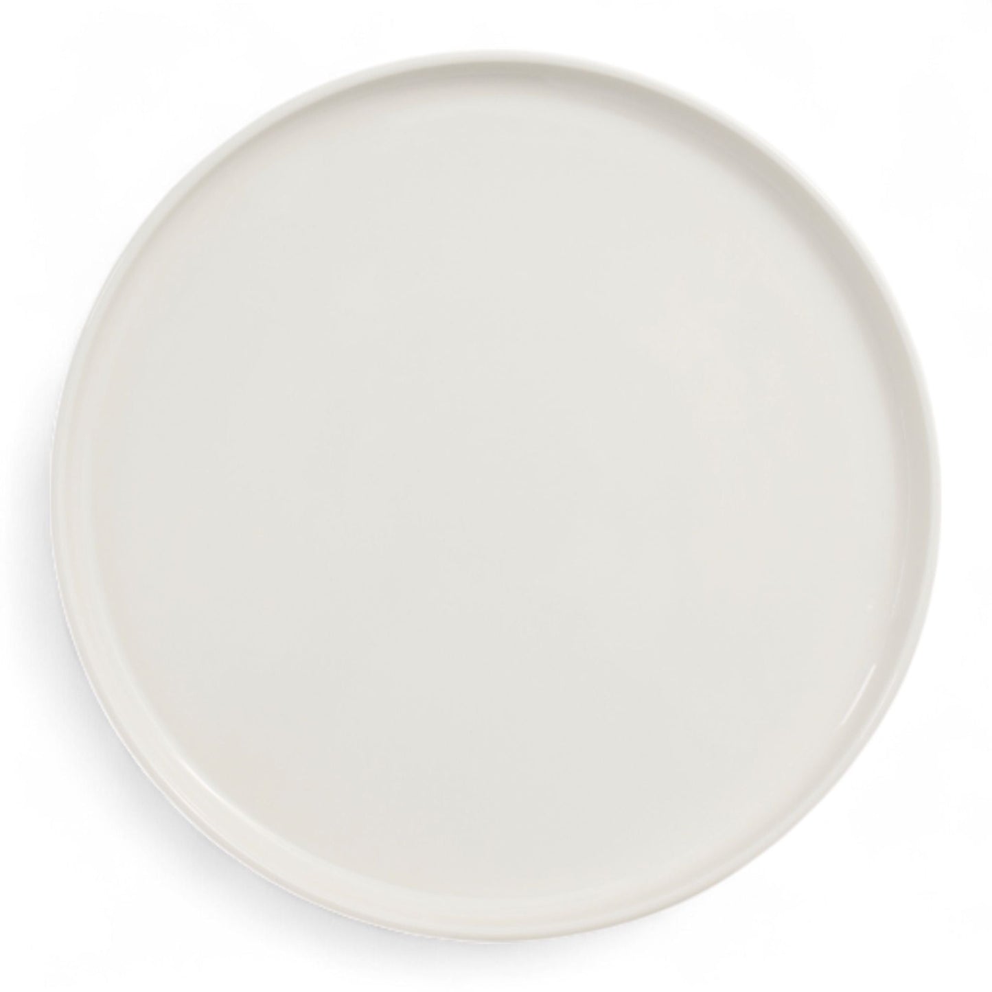 Porcelain Side Plate - Portland, Ivory White - 21cm Diameter