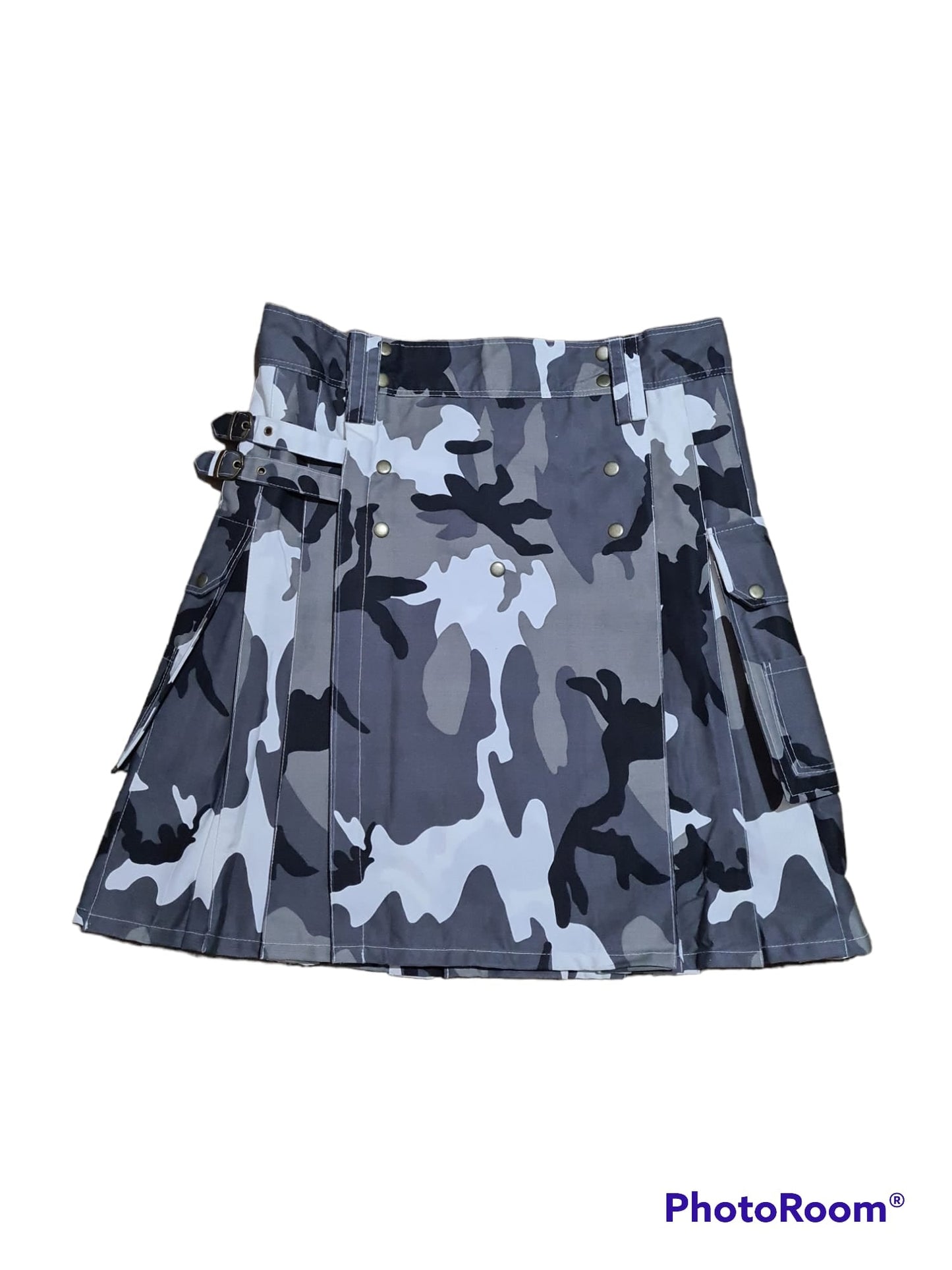 Men Urban Camouflage Tactical Army Utility Kilt