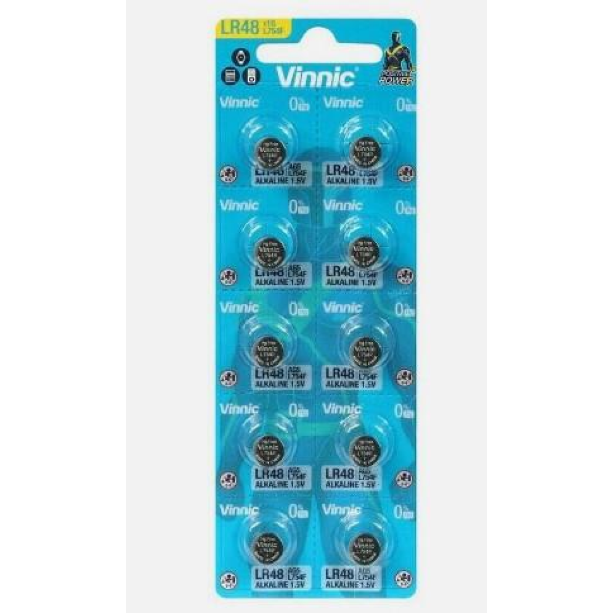 Vinnic L754 AG5 Watch Battery Card of 10