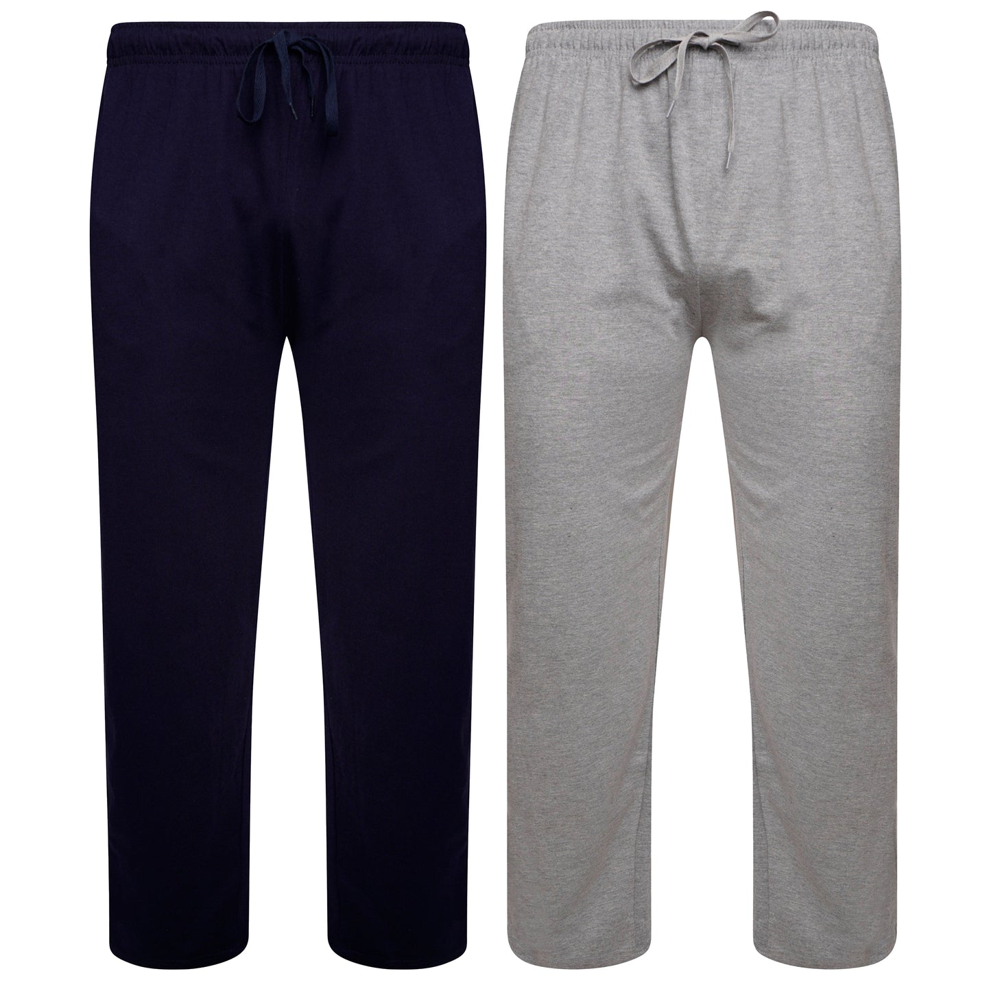 Sock Stack 2 Pack Mens Cotton Lounge Bottoms Stretchable PJ Pants Durable Cosy Cosy Super Soft Lounge Comfort