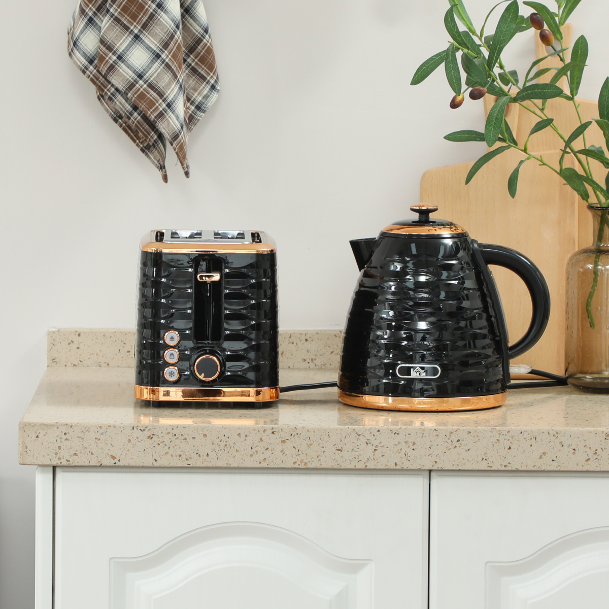 Kettle and Toaster Set
