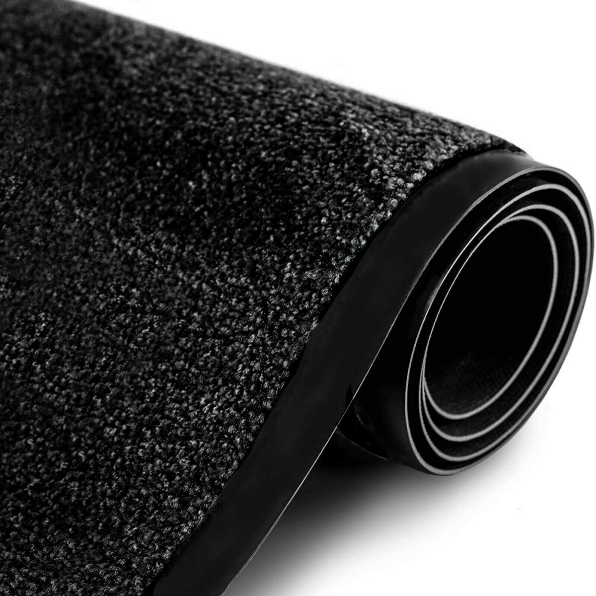 ARRAN 50 X 80 BLACK Rubber barrier mat