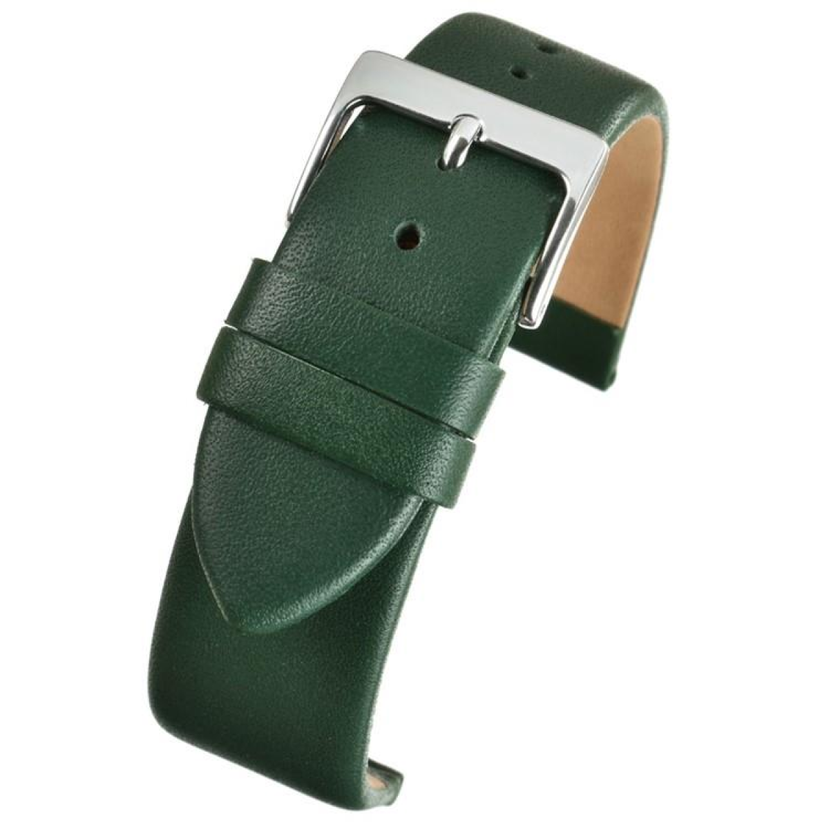 Green Calf Leather Watch Strap 18mm