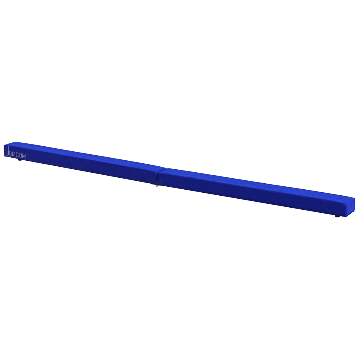 HOMCOM 2.1m Balance Beam Trainer Fold Performance Gymnastics, Blue