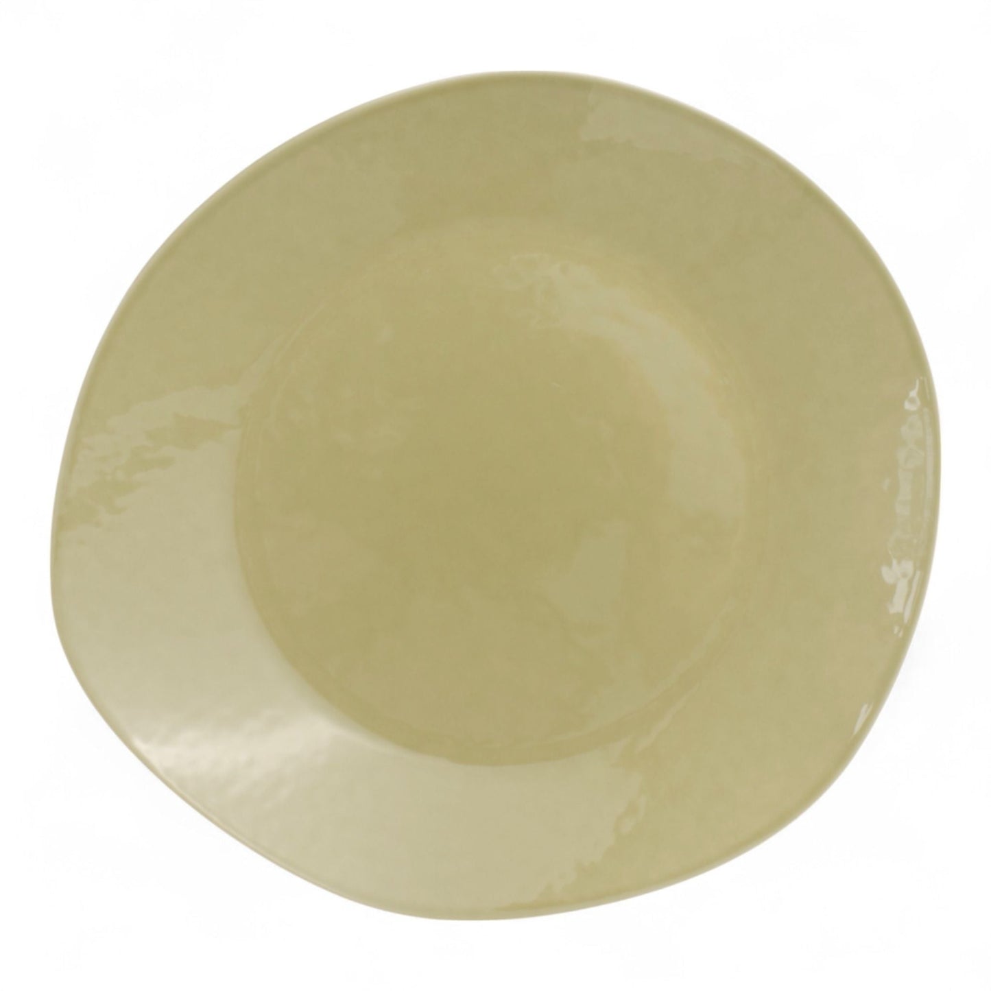Porcelain Dinner Plate - Lindis Series, Moss Green - 27cm Diameter