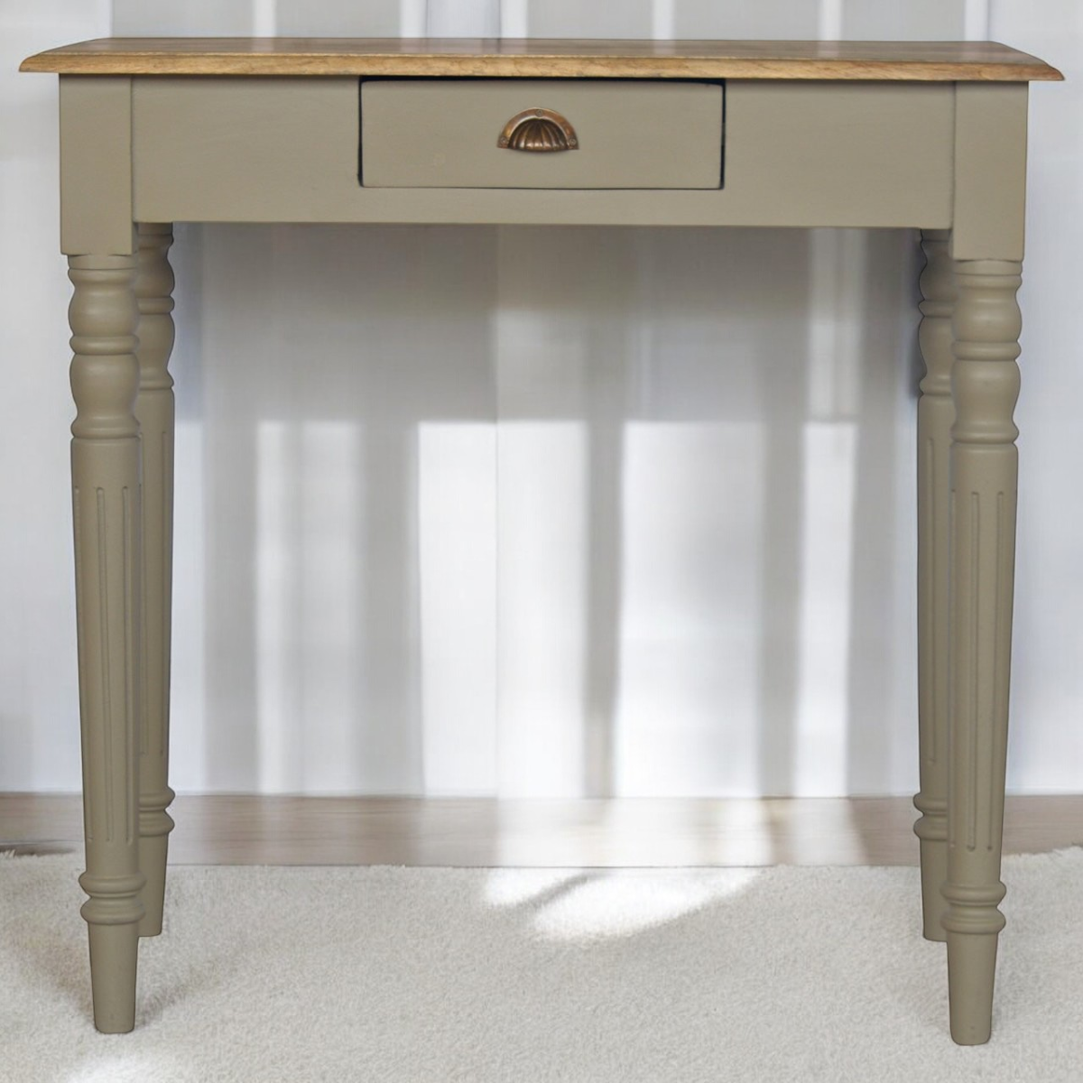 Artisan Furniture Solid Wood Hand Painted Writing Desk