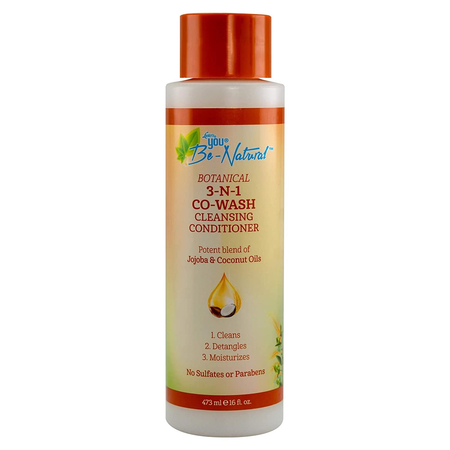 Luster's you Be-Natural Botanical 3 in 1 co wash cleansing conditioner 16oz