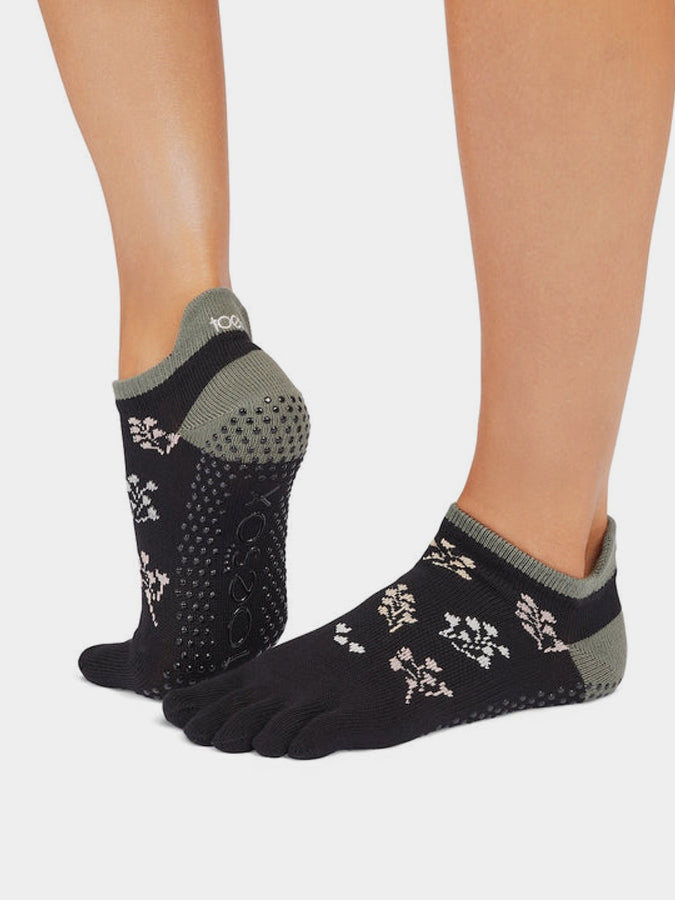 ToeSox Low Rise Full Toe Grip Socks