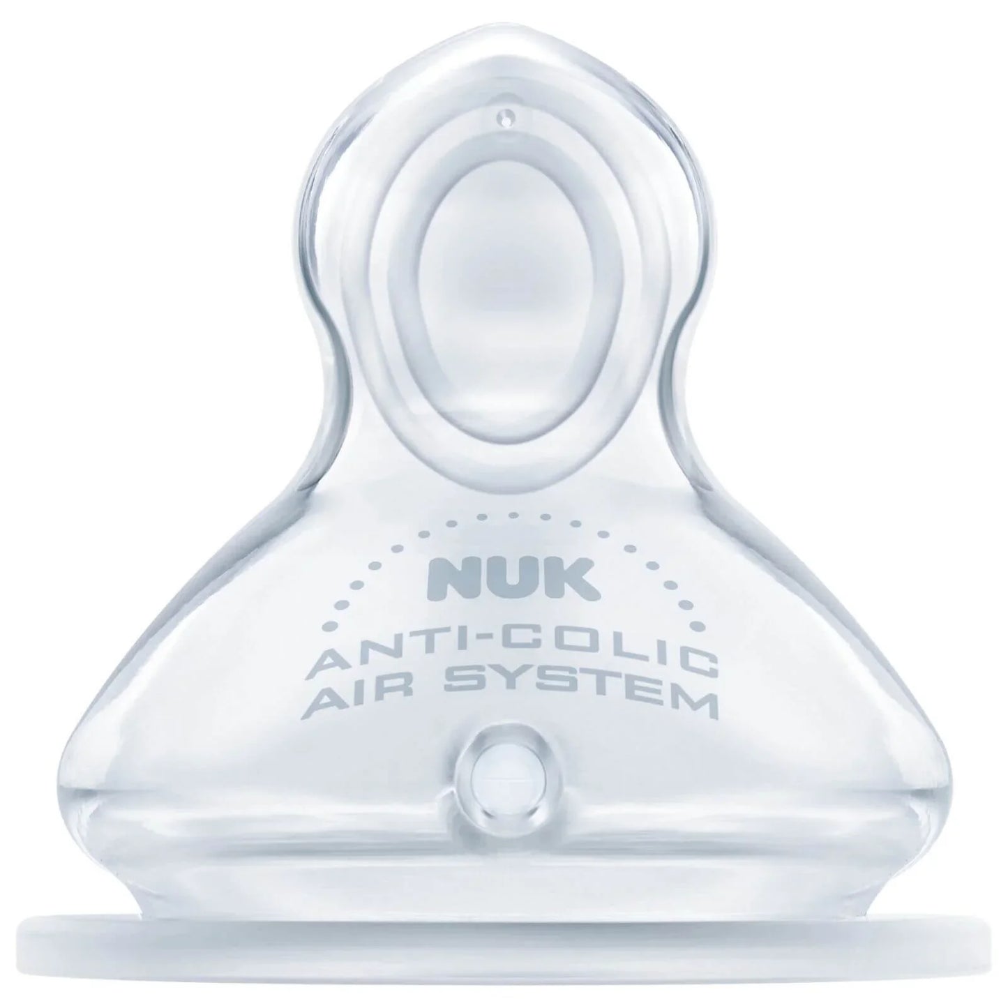 NUK First Choice+ Wide Silicone Teats Medium Feed Hole 6-18 months