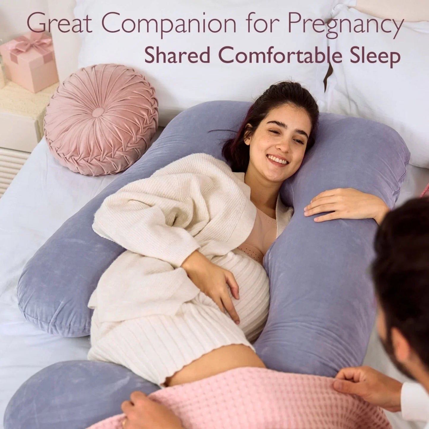 Momcozy U Shaped Maternity Pillow