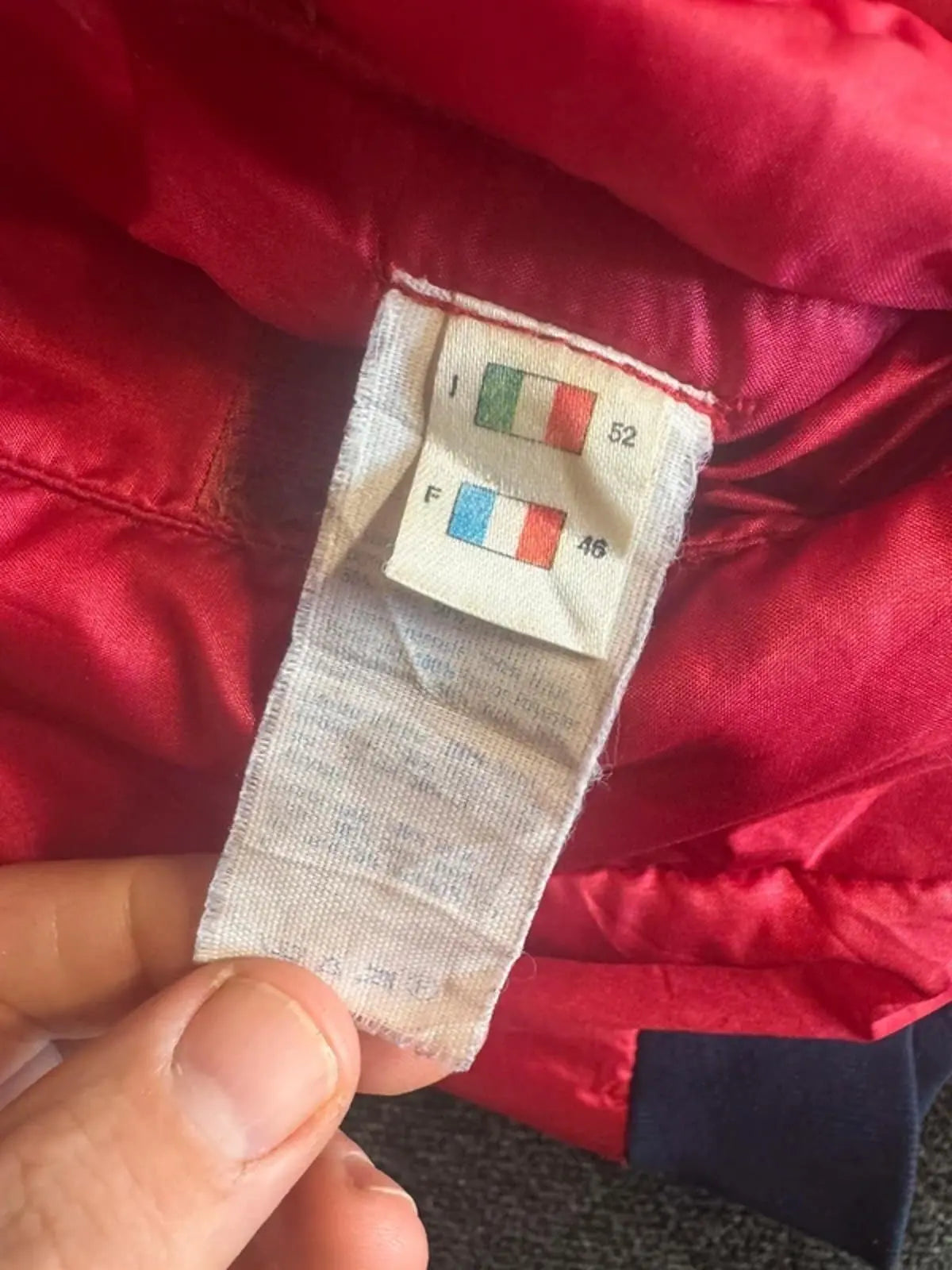 Original Vintage 1980s reversible Ellesse Ski  / puffer Jacket coat Large #310